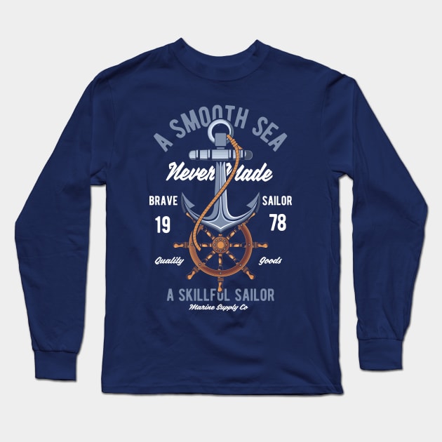 Ameican Anchor 1978 Long Sleeve T-Shirt by dblvnk